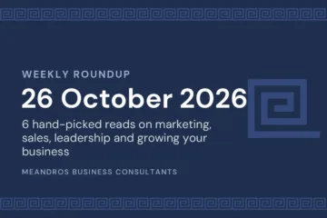 Weekly Roundup – 26 October 2026